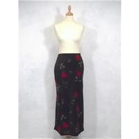 Topshop - Size: 10 - Black - Calf length skirt