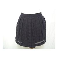 Topshop - Size: 12 - Black - Mini skirt