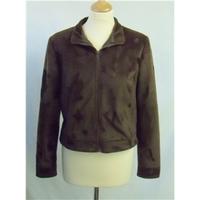 Topshop - Size: 12 - Brown - Jacket