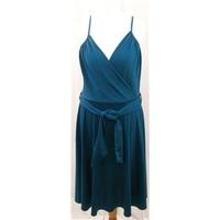 Topshop - Teal Blue - Halter-neck dress