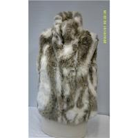Top Shop Body Warmer - Size: 14 - Cream / ivory - Casual jacket / coat