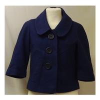 topshop petite size 4 blue jacket