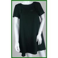 top shop size 8 black evening dress