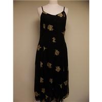 Together Black Thin Strap Dress Together - Black - Full length dress