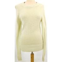 Tommy Hilfiger Denim Size 10 High Quality Knitted Cream Jumper