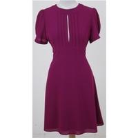 topshop size 12 pink knee length dress