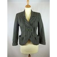 Topshop - Size: 12 - Green - Smart jacket / coat