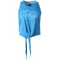 tokyo laundry blue sleeveless t shirt