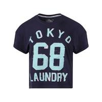 Tokyo Laundry Destini Blue cotton tee