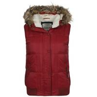 Tokyo Laundry Elcho oxblood gilet