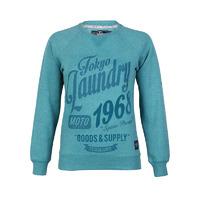 Tokyo Laundry Pearl Sweatshirt in green