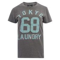 tokyo laundry destini two mid grey t shirt