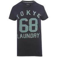 tokyo laundry destini two navy t shirt