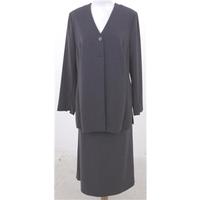 tod barry size 16 purple skirt suit