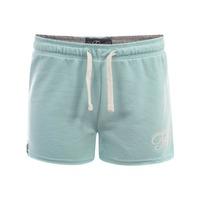 Tokyo Laundry Laura turquoise sweat shorts