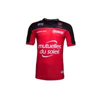 toulon 201617 kids home ss replica rugby shirt