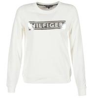 Tommy Hilfiger TAMITA HILFIGER C NK women\'s Sweatshirt in white