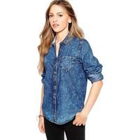 tommy hilfiger womens shirt bianca womens shirt in blue