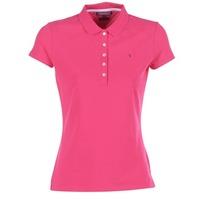 Tommy Hilfiger NEW CHIARA STR PQ POLO SS women\'s Polo shirt in pink