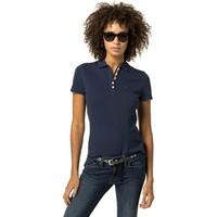 Tommy Hilfiger DW0DW01687 Polo Women Blue women\'s Polo shirt in blue