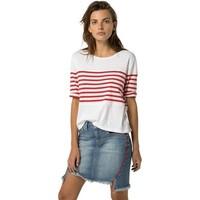 tommy hilfiger dw0dw01882 t shirt women red womens cardigans in red