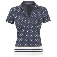 tommy hilfiger clara womens polo shirt in blue