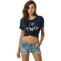 Tommy Hilfiger DW0DW01839 T-shirt Women women\'s T shirt in blue