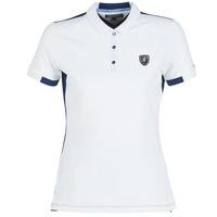 tommy hilfiger mae womens polo shirt in white