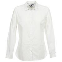 tommy hilfiger felipa womens shirt in white