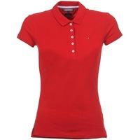 Tommy Hilfiger NEW CHIARA women\'s Polo shirt in red