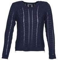 tommy hilfiger olena cbl swtr womens sweater in blue