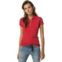 Tommy Hilfiger DW0DW01687 Polo Women Red women\'s Polo shirt in red