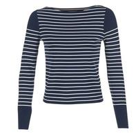 Tommy Hilfiger GAILA STP BOAT-NK SWTR women\'s Long Sleeve T-shirt in blue