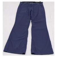 Tommy Hilfiger, W28/L32, blue cotton trousers