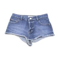 topshop size 26 blue hot pants