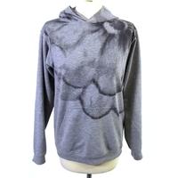 topshop grey hooded top size 10