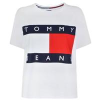 TOMMY JEANS Flock T Shirt