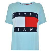 TOMMY JEANS Flock T Shirt