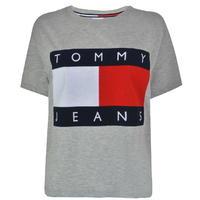 TOMMY JEANS Flock T Shirt