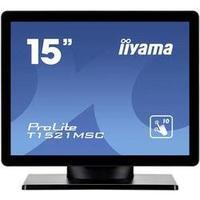 touchscreen 381 cm 15 iiyama t1521msc b1 1024 x 768 43 8 ms vga usb tn ...