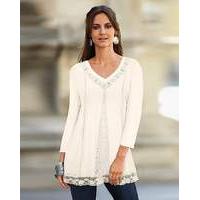 Together Lace Trim Tunic