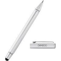 touchpen wacom bamboo stylus duo 3 silber precision tip silver