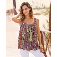 Together Print Top
