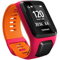 TomTom Runner 3 Cardio Small Heart Rate Monitor - Pink/Orange