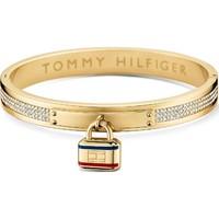 TOMMY HILFIGER Ladies Gold Plated Bangle