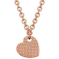 TOMMY HILFIGER Ladies Rose Gold Plated Necklace