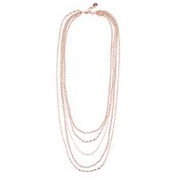 TOV Essentials-Necklaces - Ball Chain Layer Necklace -