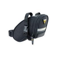 topeak wedge aero saddlebag with strap mini
