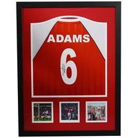 tony adams hand signed shirt