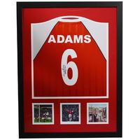 tony adams hand signed shirt